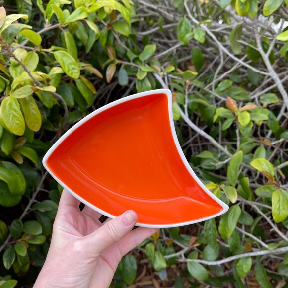 VINTAGE 90s 🫒 TRISA RETRO RAINBOW SNACK BOWL SET OF 4 . KITSCHY HORS D'OEUVRES ! - Picture 4 of 14